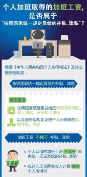 廣州地區加班工資是否屬于國家規定的補貼、津貼